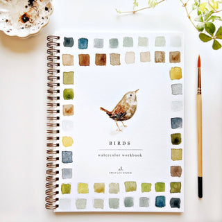 Birds Watercolor Book