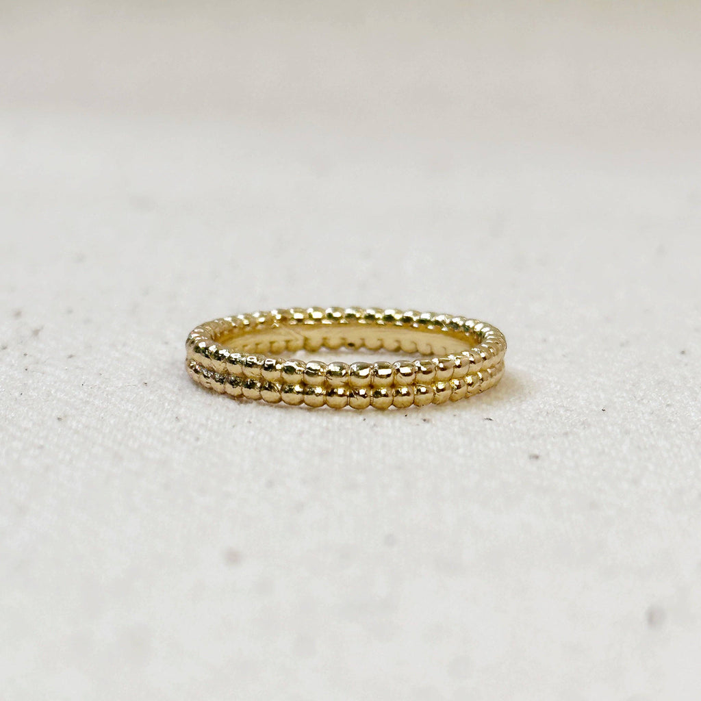Double Beaded Ring