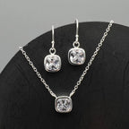 Square Bezel Necklace