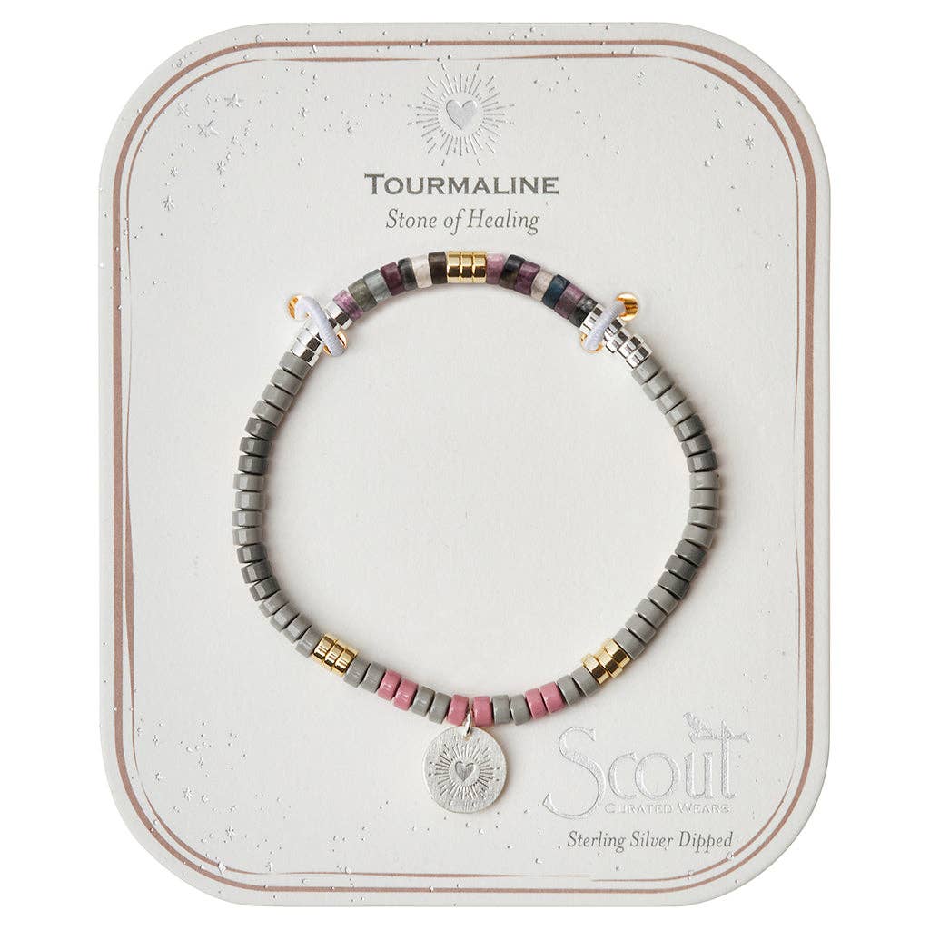 Tourmaline Intention Charm Bracelet