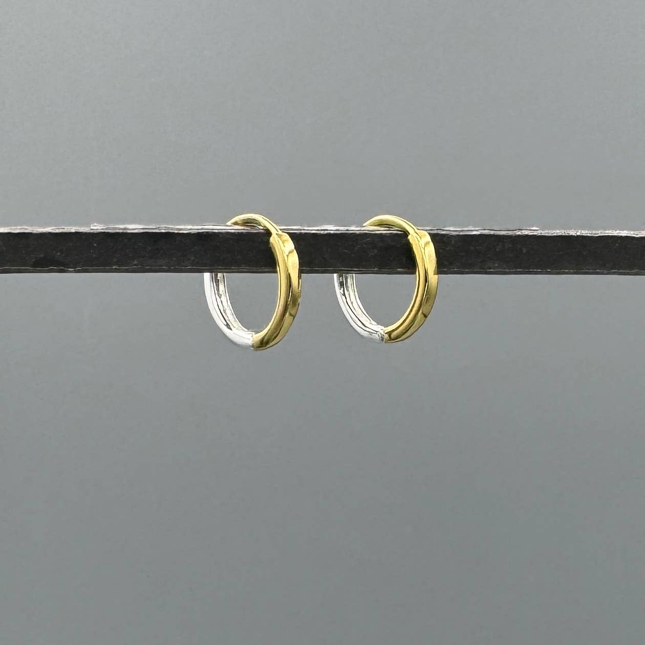 Mixed Metal Hoops