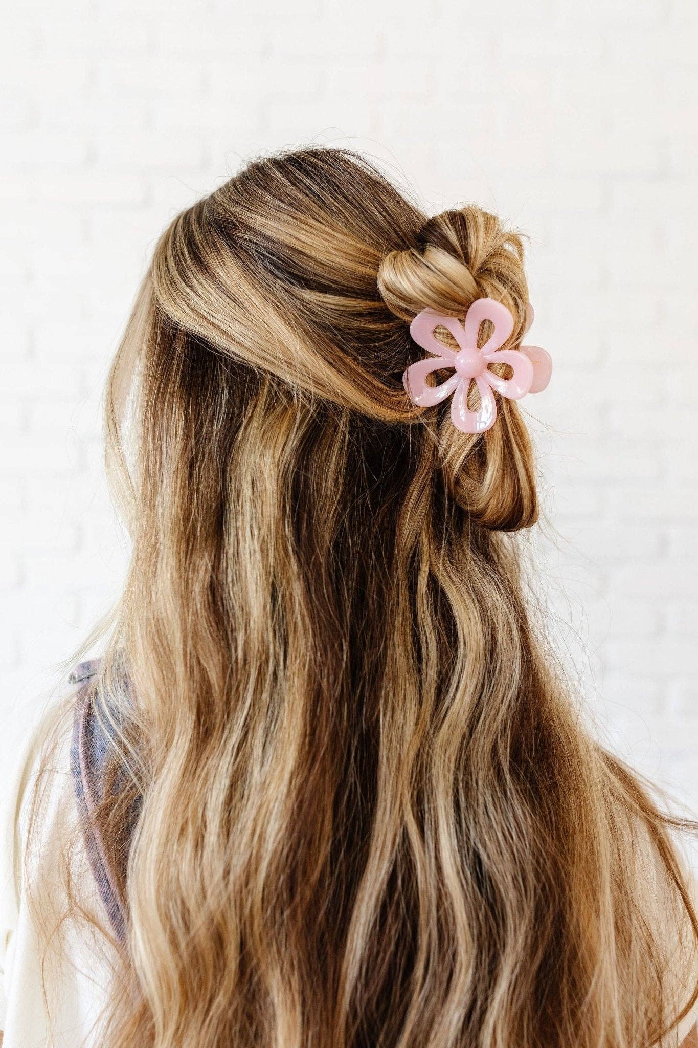 Flower Claw Clip