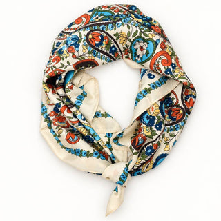 Paisley Silk Scarf