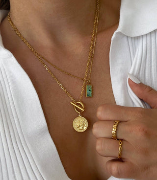 Camilia Necklace | Abalone Shell - Simply Sunflowers
