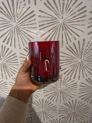 Candy Cane Candle - Simply Sunflowers