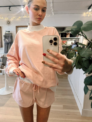 Candy Heart Lounge Shorts - Simply Sunflowers