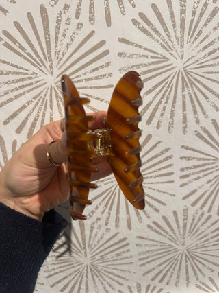 Caramel Claw Clip - Simply Sunflowers