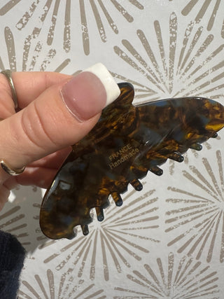 Caramel Claw Clip - Simply Sunflowers