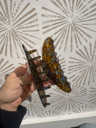 Caramel Claw Clip - Simply Sunflowers