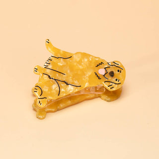 Cartoon Golden Retriever Hair Claw, Dog Shaped Hair Clip - Simply Sunflowers