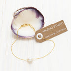 Pearl Chain Bracelet
