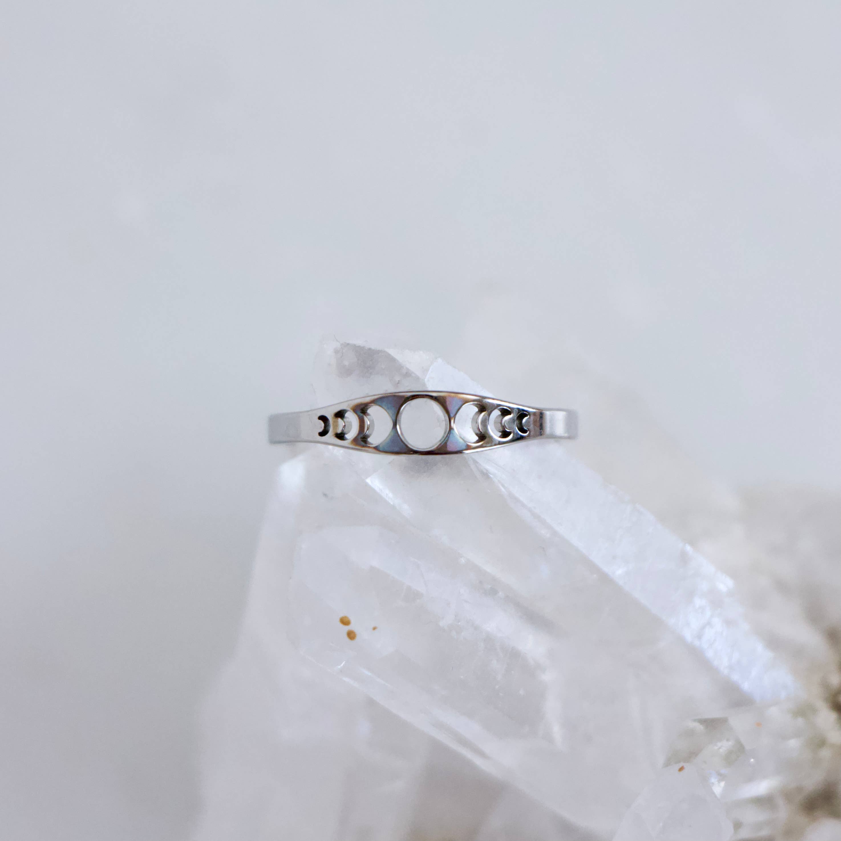Moon Phase Thin Ring
