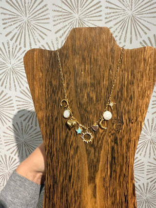 Celestial Charm Necklace - Simply Sunflowers
