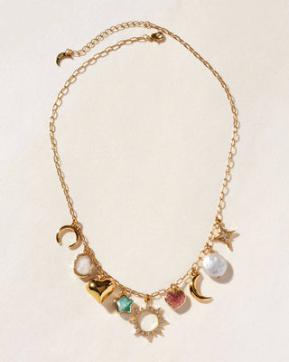 Celestial Charm Necklace - Simply Sunflowers