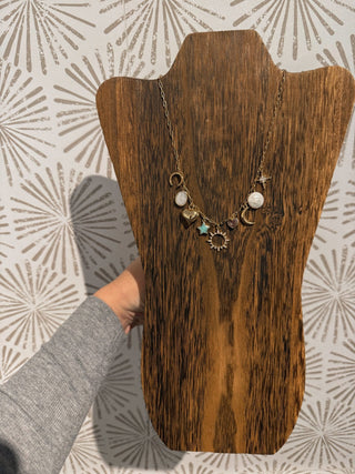 Celestial Charm Necklace - Simply Sunflowers