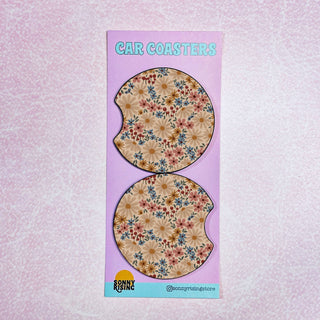 Neutral Fall Floral Pattern