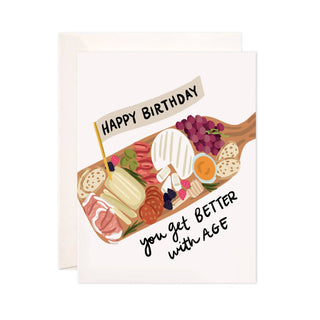 Charcuterie Birthday Card - Simply Sunflowers