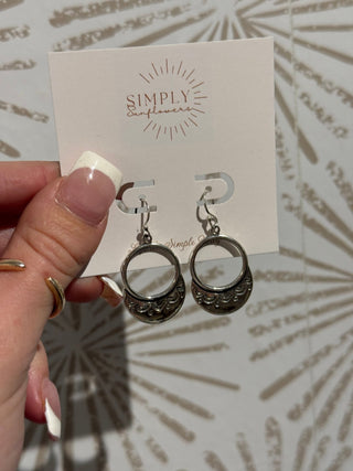 Charm and Grace Dangle Earrings - Simply Sunflowers