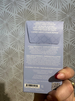 Cherry Tree Lip & Lotion Set - Simply Sunflowers