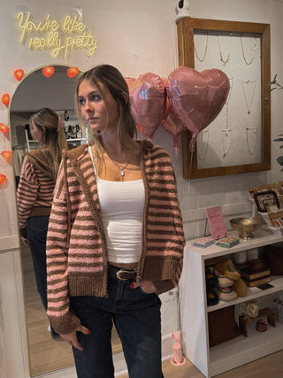 Chocolate Kisses Sweater - Simply Sunflowers