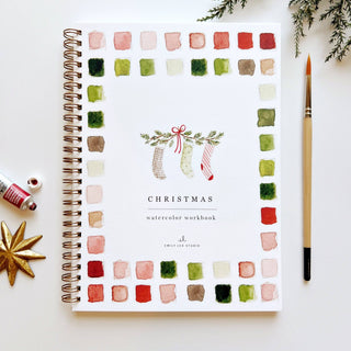 Christmas Watercolor Book - Simply Sunflowers