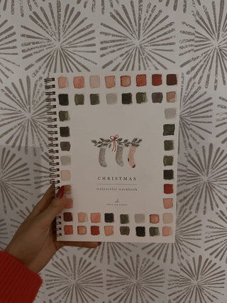 Christmas Watercolor Book - Simply Sunflowers