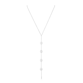 Cindy Pearl Lariat - Simply Sunflowers