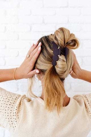 Circle Claw Clip - Simply Sunflowers