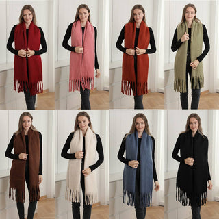 Classic Winter Scarf - Simply Sunflowers