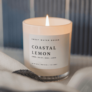Coastal Lemon Candle - Simply Sunflowers