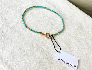 Colorful Gold Bar Bracelet - Simply Sunflowers