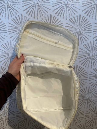 Corduroy Floral Travel Bag - Simply Sunflowers