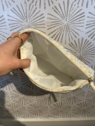 Corduroy Floral Travel Bag - Simply Sunflowers