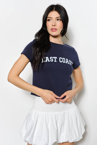 COURTNEY COAST TEE - Simply Sunflowers