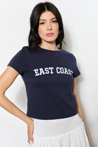 COURTNEY COAST TEE - Simply Sunflowers
