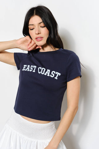 COURTNEY COAST TEE - Simply Sunflowers