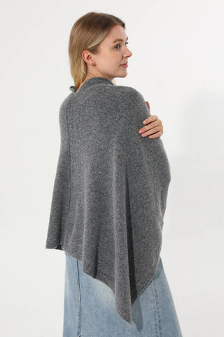 Cowl Neck Poncho - Simply Sunflowers
