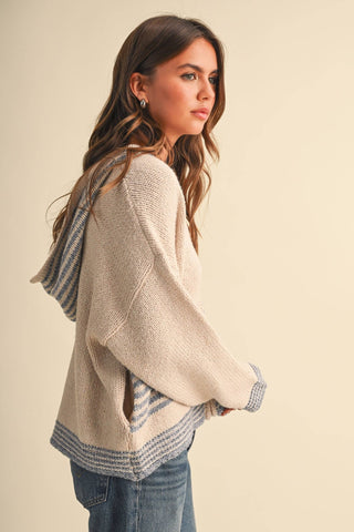 Cozy Up Sweater Hoodie - Simply Sunflowers