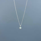 Dainty Opal Necklace