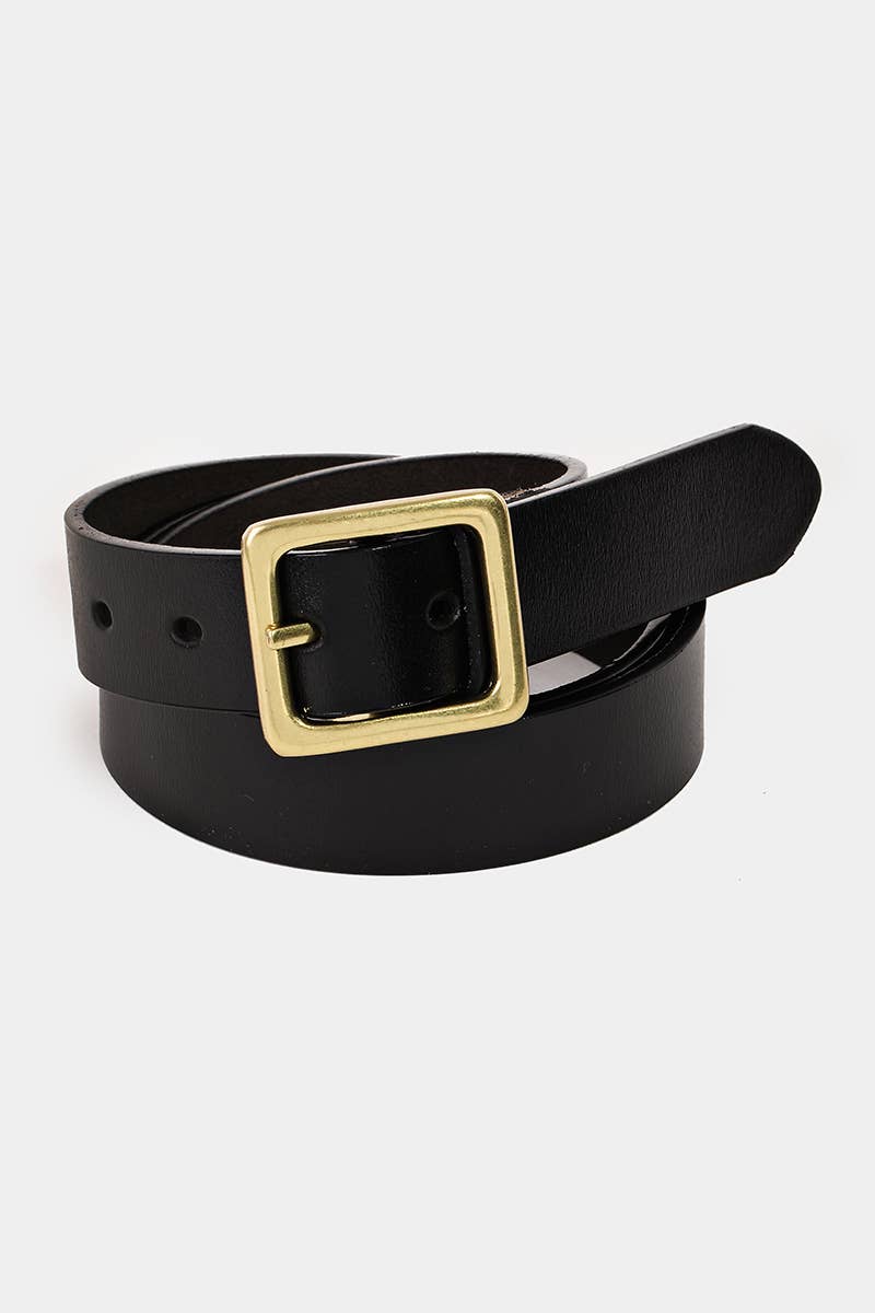 Square Buckle Belt