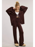 Mocha Knit Set