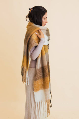 Playing with Plaid Winter Scarf