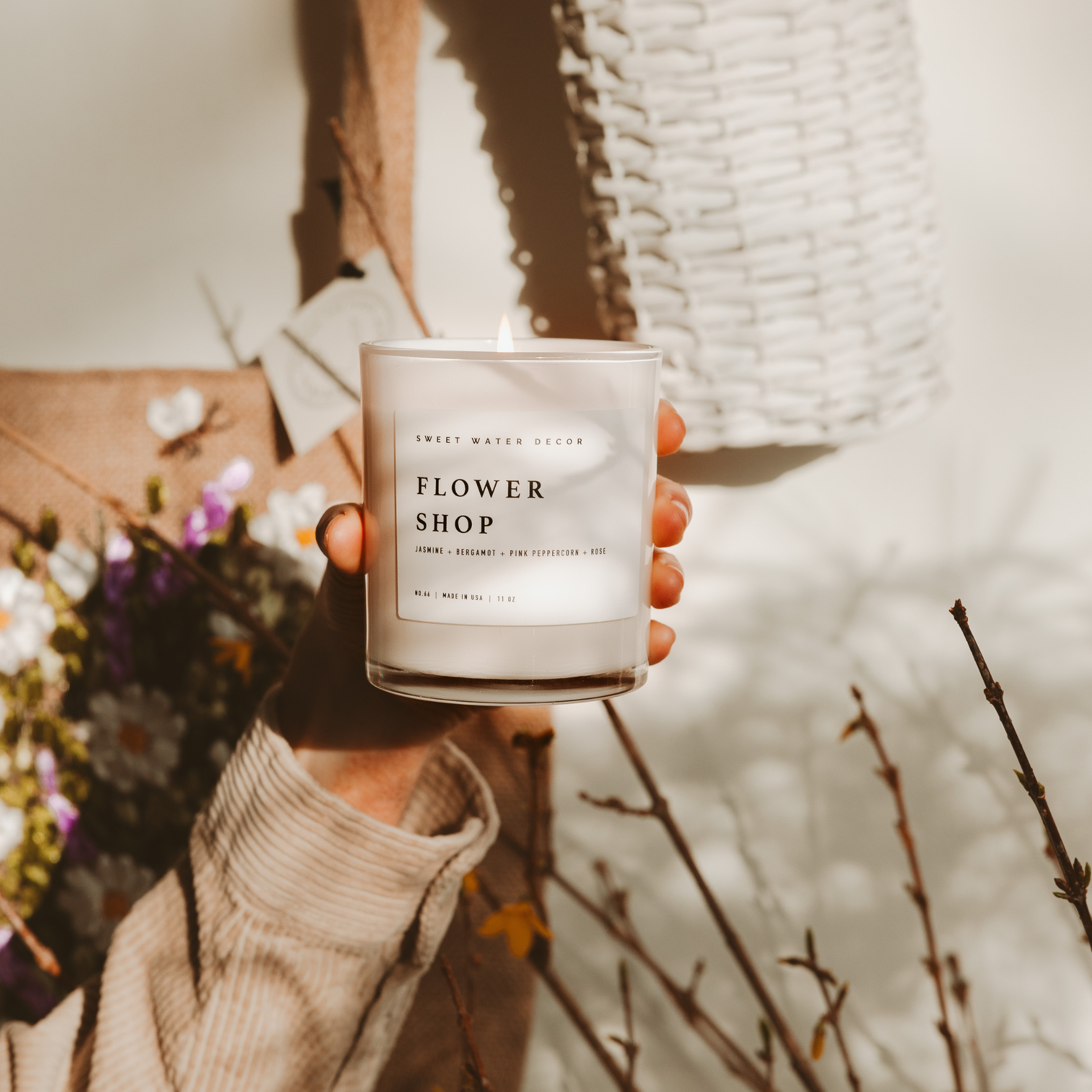 Flower Shop Candle