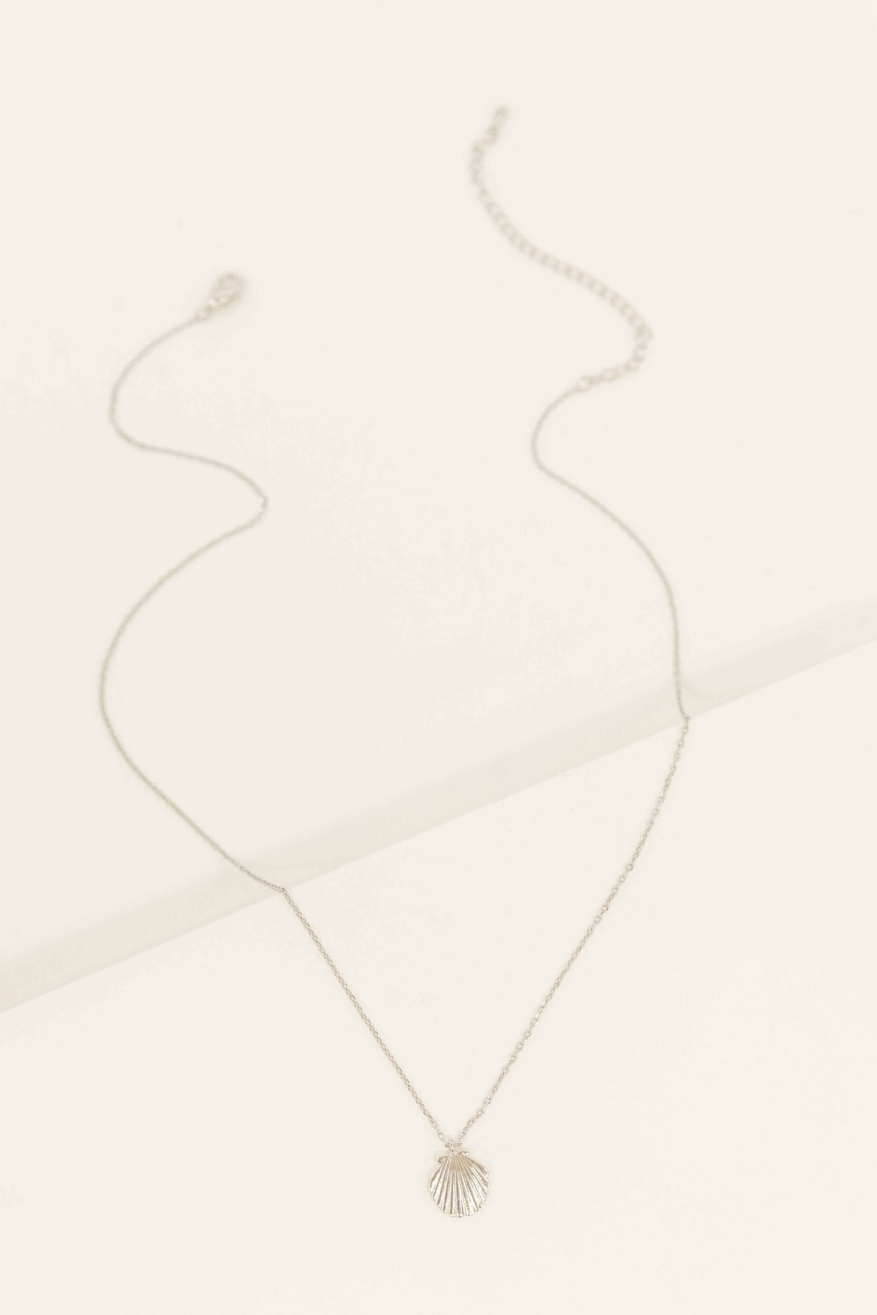 Silver Shell Necklace