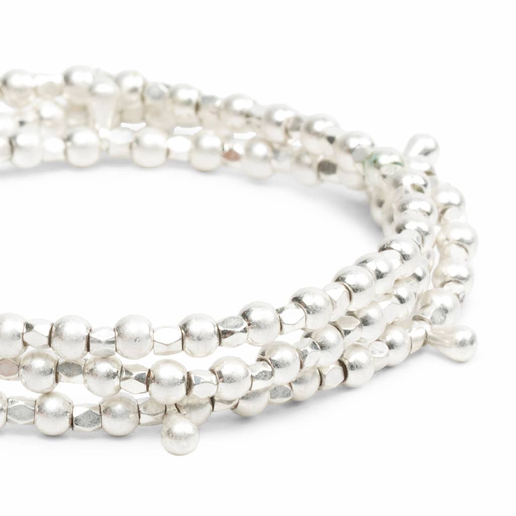 Classic Silver Wrap