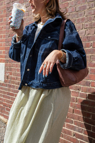 Daily Denim Jacket - Simply Sunflowers