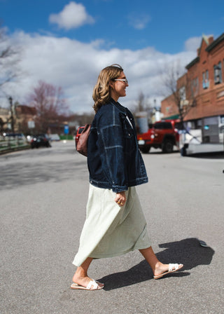 Daily Denim Jacket - Simply Sunflowers