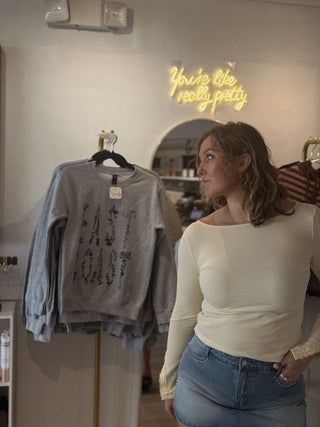 Daisy Denim Skirt - Simply Sunflowers