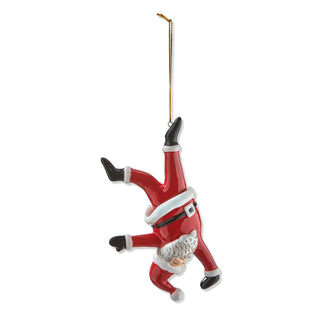 Dancing Santa Handstand Ornament - Simply Sunflowers