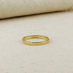 Texture Band Ring